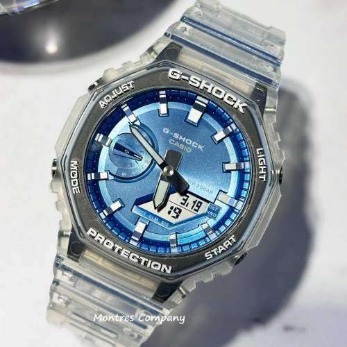 Montres Company 香港註冊公司 (32年老店) 卡西歐 CASIO G-SHOCK GA-2100BM-7A2 透...
