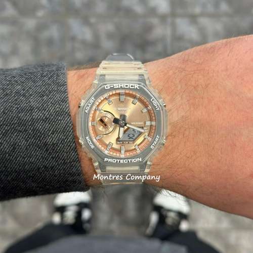 Montres Company 香港註冊公司 (32年老店) 卡西歐 CASIO G-SHOCK GA-2100BM-7A5 透...