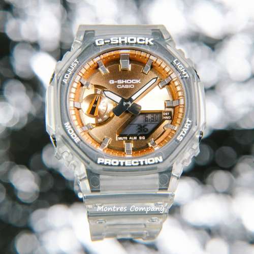 Montres Company 香港註冊公司 (32年老店) 卡西歐 CASIO G-SHOCK GA-2100BM-7A5 透...