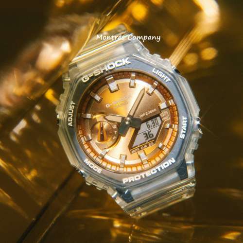 Montres Company 香港註冊公司 (32年老店) 卡西歐 CASIO G-SHOCK GA-2100BM-7A5 透...