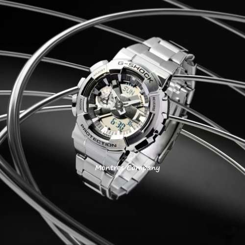 Montres Company 香港註冊公司(32年老店) 卡西歐 CASIO G-SHOCK G-STEEL 拋光金屬 ...