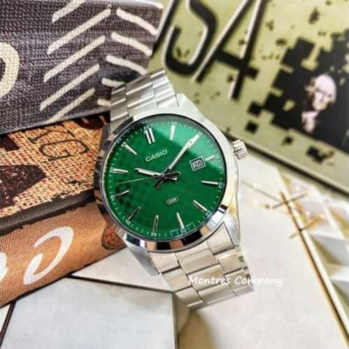 Montres Company 香港註冊公司 (32年老店) 卡西歐 CASIO 不鏽鋼 防水 MTP-VD03D-3A1...