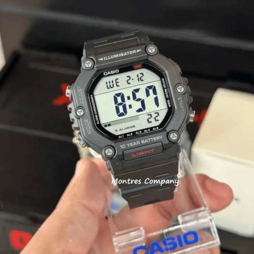 Montres Company 香港註冊公司 (32年老店) 卡西歐 CASIO 100米防水 AE-1600H-1A 運...