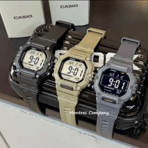 Montres Company 香港註冊公司 (32年老店) 卡西歐 CASIO 100米防水 AE-1600H-5A 運...