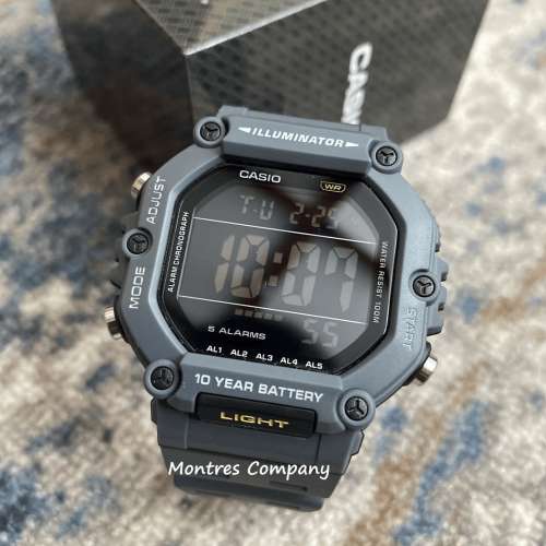 Montres Company 香港註冊公司 (32年老店) 卡西歐 CASIO 超長電池壽命 AE-1600H-8B ...