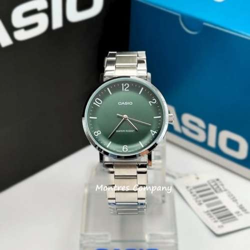 Montres Company 香港註冊公司 (32年老店) 卡西歐 CASIO 不鏽鋼 MTP-VT03D-3B 簡約...