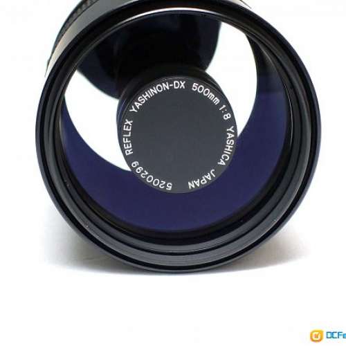 Yashica Yashinon DX 500mm Reflex Lens 反射鏡 M42 mount (連 Nikon 接環)