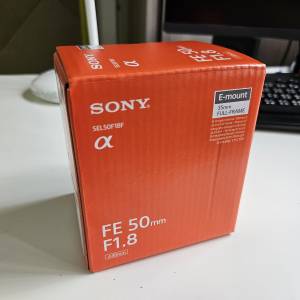全新 Sony FE 50mm F1.8