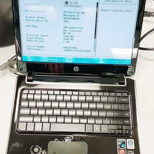 HP Pavilion dv2 (no harddisk)