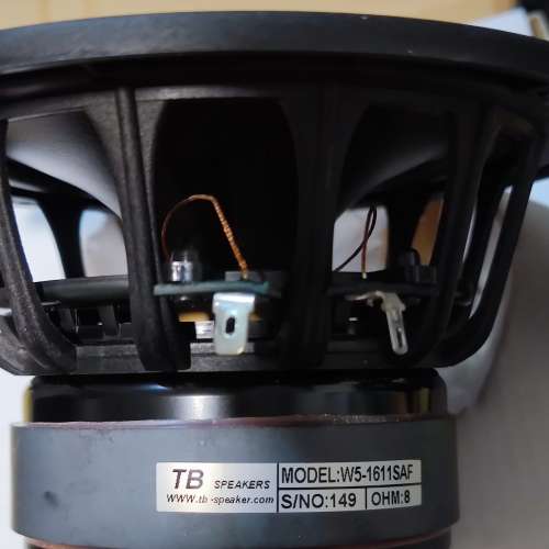 Tang Band W5-1611SAF 5寸全音域喇叭 pair
