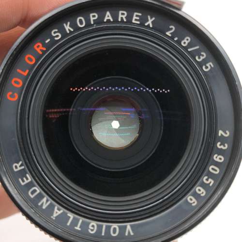 99% New Voigtlander Color-Skoparex 35mm F2.8手動鏡頭, 深水埗門市可購買