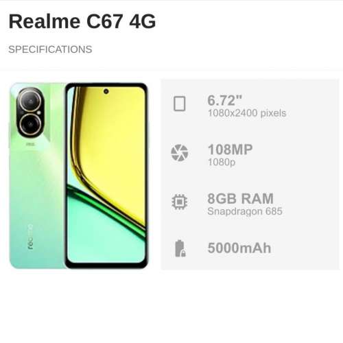 Realme C67