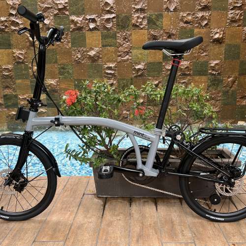 MINT T9D-20D 9速 碟剎 20吋折叠車 送前後蛙燈叮叮