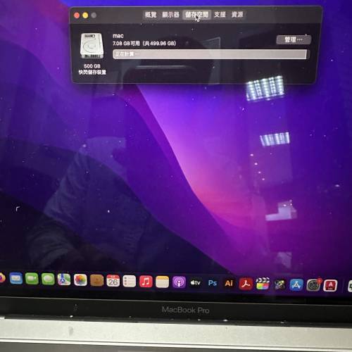 macbook pro 2017 500G