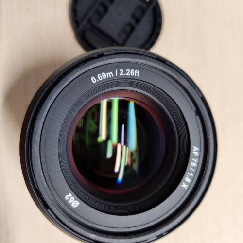 Samyang 75mm f1.8 X mount