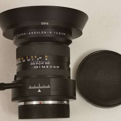 Leica R28mm PC 移軸鏡頭