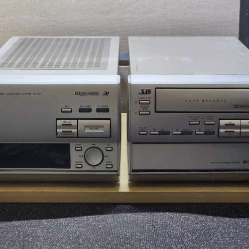 大埔only】JVC RX-TD7 三CD碟機 小形音響組合 mini HiFi CD機 迷你音響組合