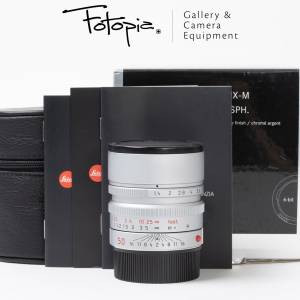 || Leica Summilux-M 50mm F1.4 ASPH - Silver / 11892 with full packing ||
