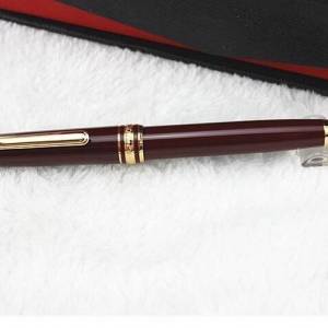 02 全新 MONTBLANC 萬寶龍 MEISTERSTÜCK系列– 黃金夾 原子筆 原裝德國製造.