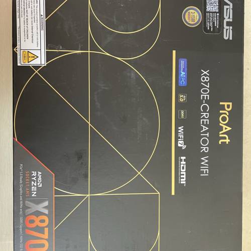 ASUS PROART X870E-CREATOR WIFI ATX NEW 全新行貨主板