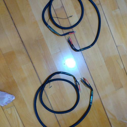 音響喇叭線一對 約8尺長