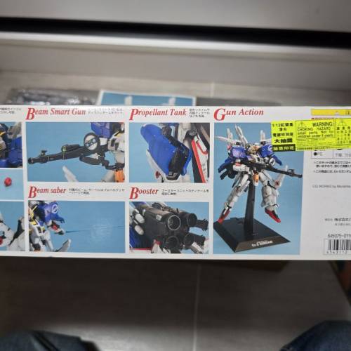 片顯示的是萬代（Bandai）出品的MG 1/100 MSA-0011[Ext] Ex-S鋼彈