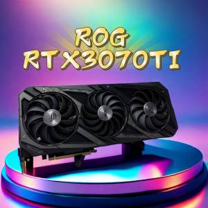 ASUS ROG RTX3070TI O8G GAMING 🔥內有3D MARK跑分圖~ 🔥7日保養🔥實體店交收 🔥需...