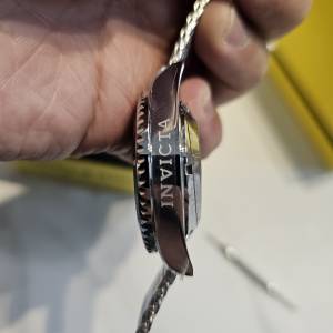 Invicta 42mm 可樂圈黑面 米蘭帶 NH35A 自動機械錶