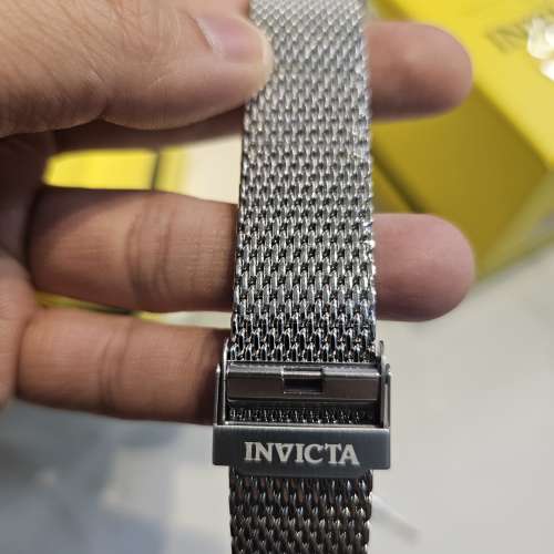 Invicta 42mm 可樂圈黑面 米蘭帶 NH35A 自動機械錶