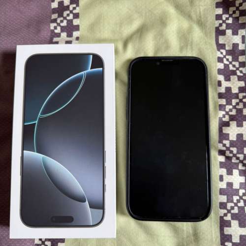二手黑色iphone 13 pro max 128GB 連盒