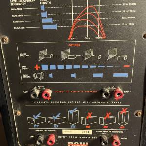 B & W ACOUSTITUNE SUBWOOFER 無源超低音