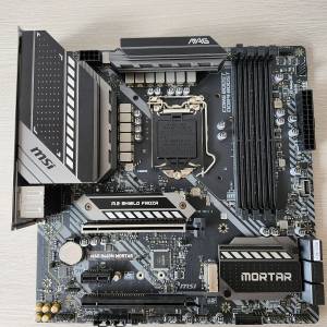 (底板) MSI B460M Mortar 支援 intel 10代CPU