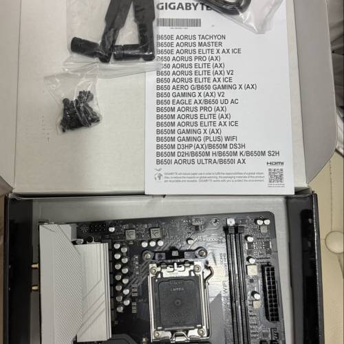 Gigabyte B650M GAMING WIFI motherboard AMD AM5 matx Ryzen