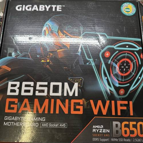Gigabyte B650M GAMING WIFI motherboard AMD AM5 matx Ryzen