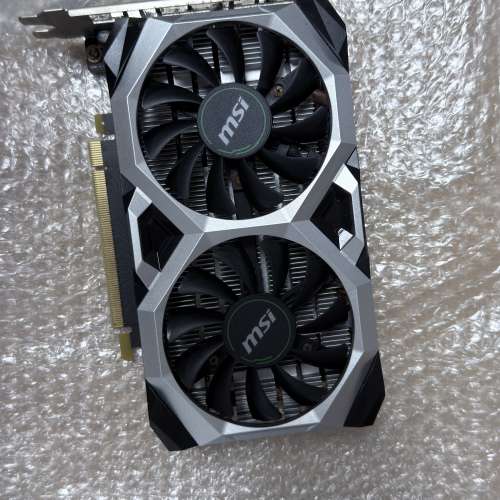 二手 MSI GTX1650 SUPER VENTUS XS OC 4GB PCIE DISPLAY CARD