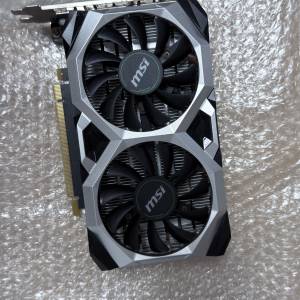 二手 MSI GTX1650 SUPER VENTUS XS OC 4GB PCIE DISPLAY CARD