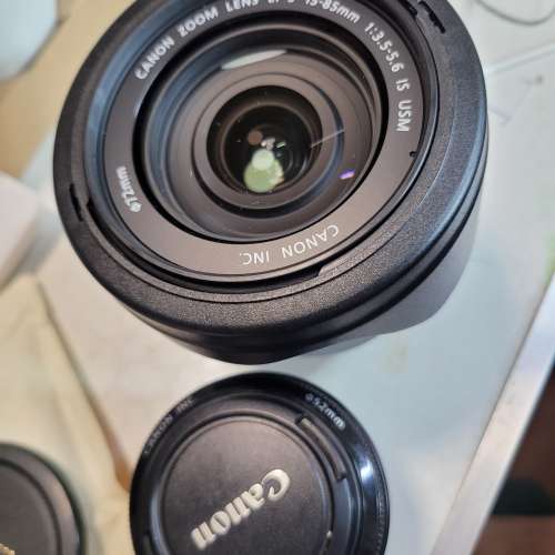 Canon EFS 15-85mm is usm 及50mm 1.8 2代定焦鏡