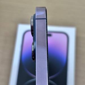 iPhone 14 pormax 256GB行貨靚仔，電池85%，暗紫色全套靚仔