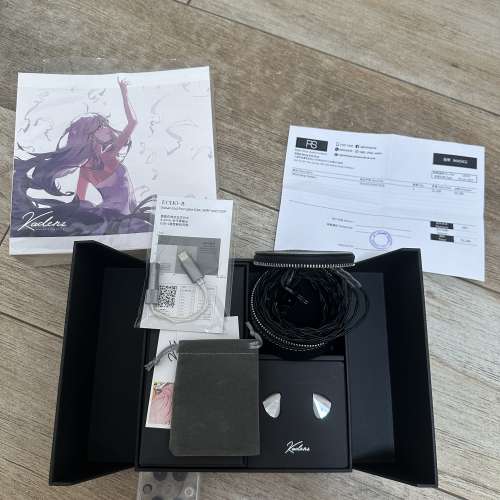 Kadenz 水月雨 全新拆盒，但因原裝白色線才買可跟 Raven empire black 原裝線