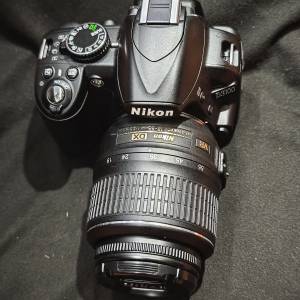 nikon D3100 + 尼康 18-55 G VR AFS 18mm 55mm AF-S 冇盒冇單冇證 不包卡 跟1電一充...