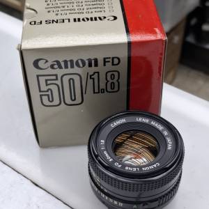 CANON FD 50MM F1.8