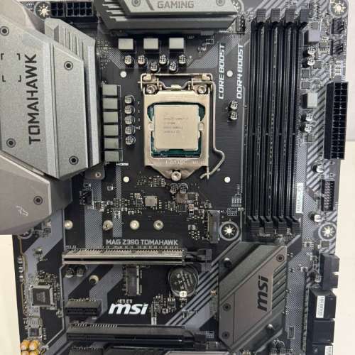 MSI MAG Z390 TOMAHAWK DDR4 + i7-9700K 🔥可以分開買~ 特價CPU # Intel Z390 底板...