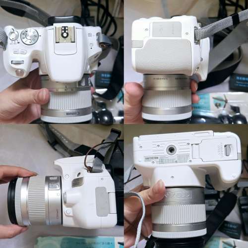 Canon佳能 eos 200d白色單反套裝 KIT 18-55mm 旅行相機