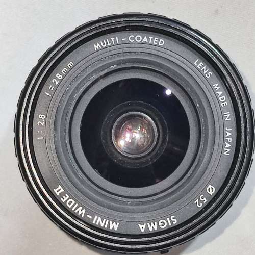 Sigma 28/2.8 macro mini-wide II Japan For Pentax K mount