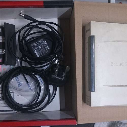 Buffalo BBR-4HG 有線 ROUTER 大角咀免費自取