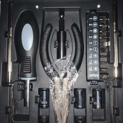 多功能 螺絲批 套筒 六角 尖咀鉗 套裝