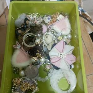 耳環，頭飾