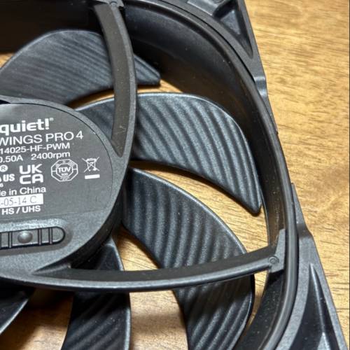 Be quiet Silent Wing Pro 140mm PWM Fan 風扇 14cm 機箱風扇