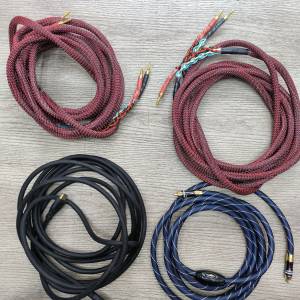 5M 喇叭線  信號線 HDMI 線  total4 條