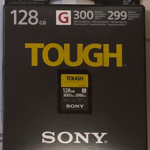 [FS]-100% new Sony SF-G128T "Tough" UHS-II SDXC 128GB SD Card
